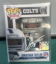 Jonathan Taylor Signed Indianapolis Colts Funko Figure