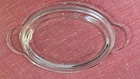 Pyrex P-14-C Clear Glass Small Oval Replacement Lid For Grab It Casserole Dish