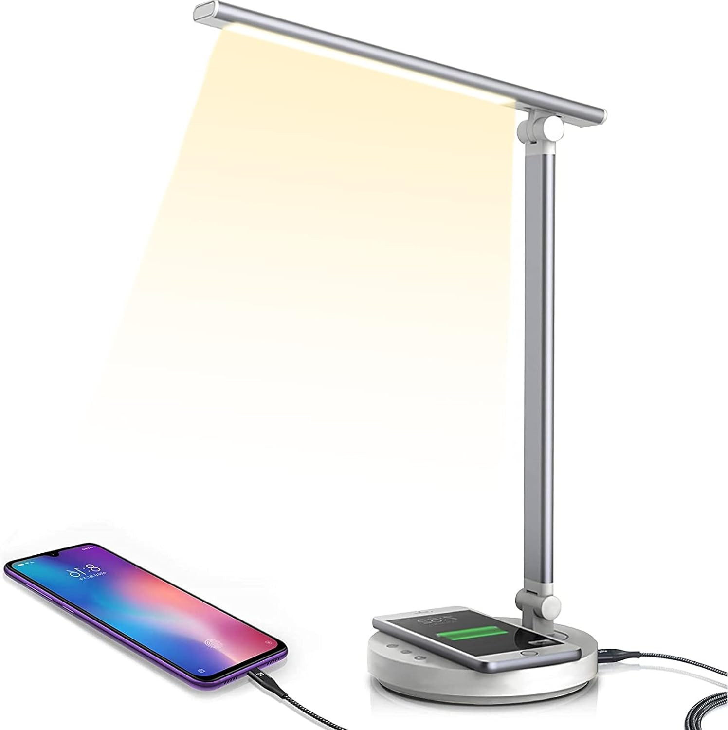 Lampada LED MAHAND per Bambini e Studenti: Luce Sicura e Riposante