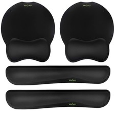 Premium Keyboard Wrist Rest and Mouse Pad Wrist Support, Ergonomic Memory Foa...