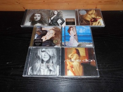Celine Dion Pre-Owned X7 Cd Bundle VGC (Please Read Desc For Titles)