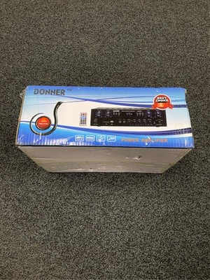 Donner Bluetooth 5.0 Stereo Audio Amplifier Receiver, 4 Channel 440W Peak Power