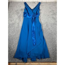 Evan Picone Dress 10 Cocktail Y2K McBling Babydoll Regencycore Liquid Satin Prom