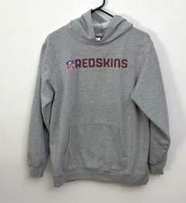 Vintage Washington Redskins Hoodie Sweatshirt Youth L NFL Football Logo Athletic