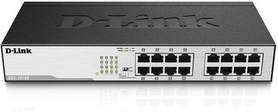 16-Port Unmanaged Ethernet Switch, Fanless, Sturdy Metal with Shielded Ports,...
