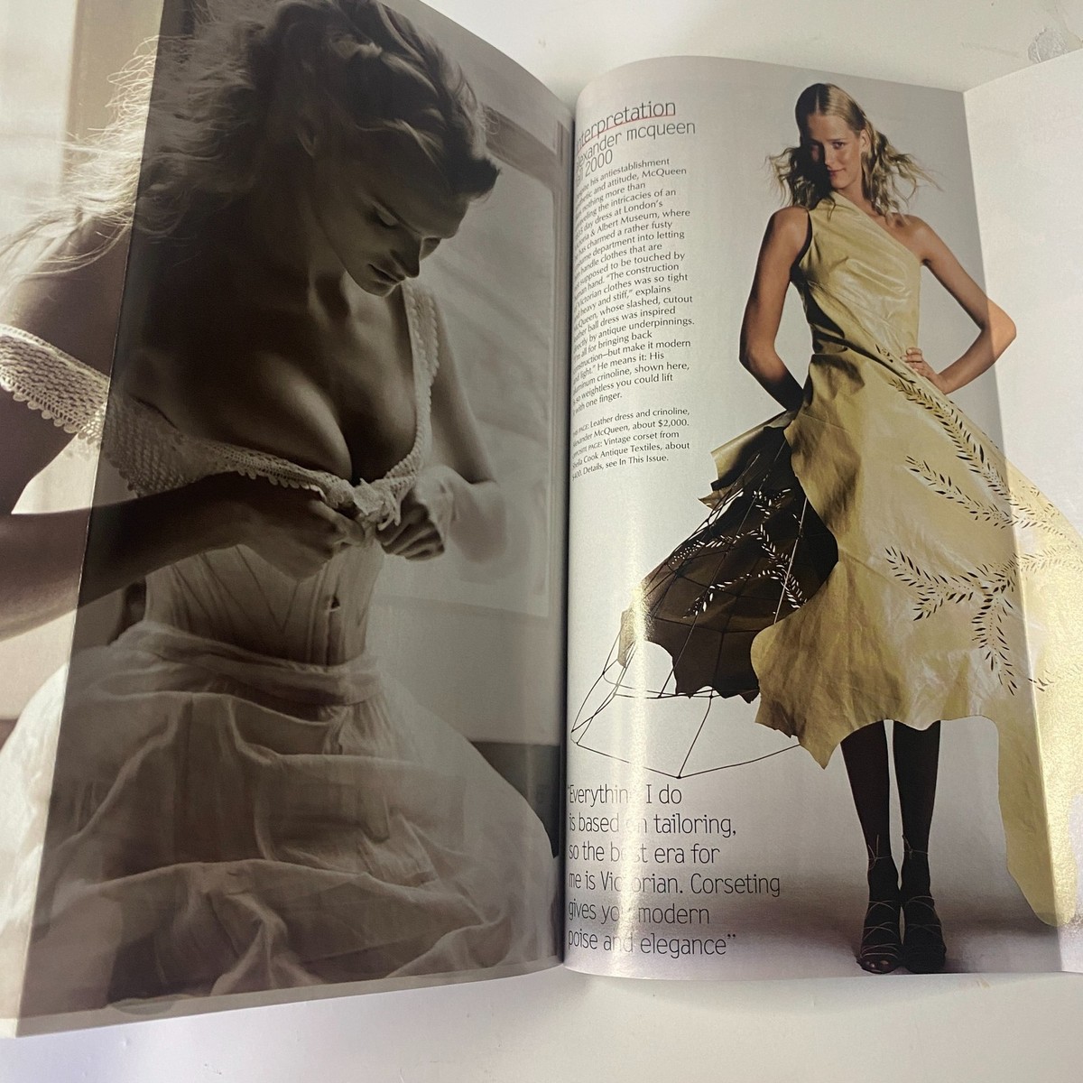 Vogue Magazine June 2000 Gisele Bündchen and George Clooney Cover