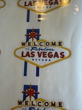 WELCOME TO FABULOUS LAS VEGAS, NEVADA 2 LOGO STICKERS 4x3 Peel And Stick WELCOME TO FABULOUS LAS VEGAS, NEVADA 2 LOGO STICKERS 4x3 Peel And Stick