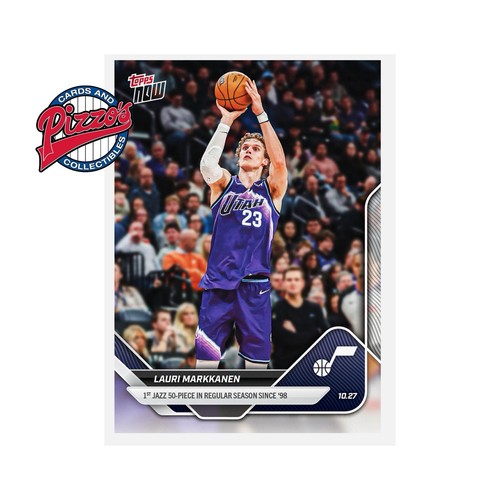 Lauri Markkanen - 2025-26 NBA Topps NOW® - Card 33 - PR: 433