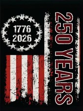 250th Anniversary American Flag 5D Diamond Painting Kits 12x16 Inch Full Drill