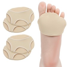 2 Pairs Thick Metatarsal Pads, Metatarsal Foot Pads for Women Men, Non Slip B...