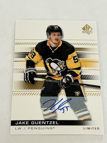 Jake Guentzel [Limited Autograph] #23 2020 SP Authentic 2019 Update card