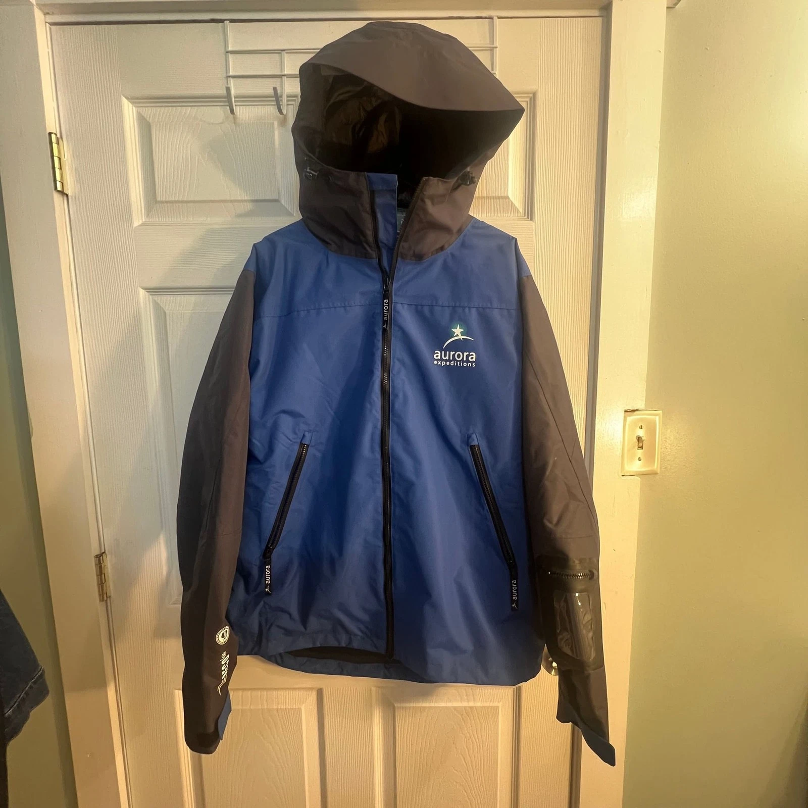 Aurora Expeditions 2 in 1 Coat Parka Arctic Antarctic Removable Puffer Sz XXL