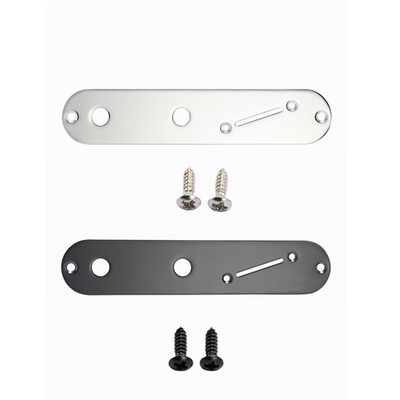 Slanted Tele Control Plate with Angled Switch Slot Hole fits Telecaster Guitar
