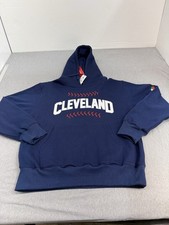 Cleveland Indians Rick Vaughn Hoodie Major League By Headgear Classics. Size L.