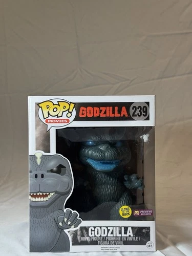 Funko Pop! Movies Godzilla #239 PX Previews Exclusive Glow Vinyl Figure