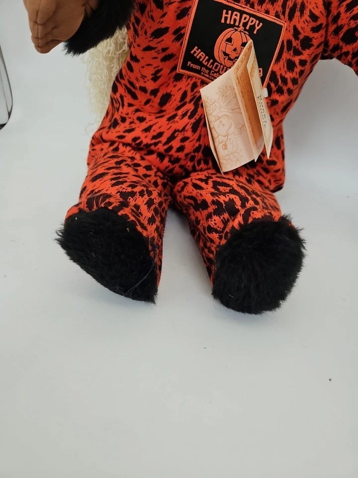 Parche de repollo escultura suave Halloween 1489/3000 afroamericano 1989 raro A7 Foto 3 de 4