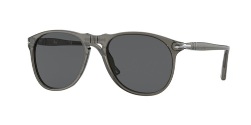 Occhiali da sole uomo PERSOL PO9649S 1103B1 grigio talpa trasparente grigio scuro 55 mm - Foto 2 di 2