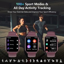 2026 Smart Watch For Men/Women, Waterproof Smartwatch Bluetooth iPhone Samsung 3