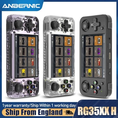 ANBERNIC RG35XX H Retro Handheld Game Linux 3.5 Inch IPS Screen 64G 4500+ Games