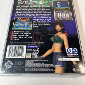 Virtual Casino (Sega Saturn, 1996) CIB Complete w Manual - Tested & Working