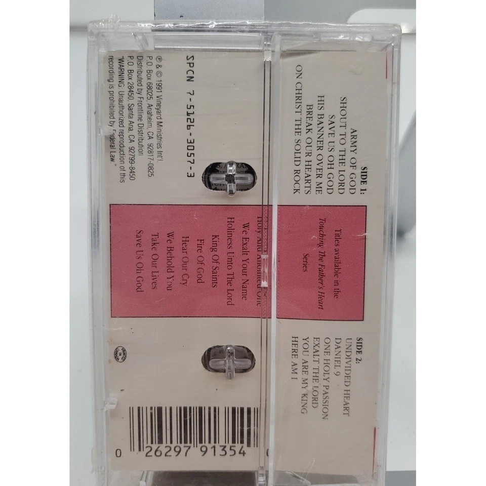 Vineyard Music Save Us Oh God Vol 10 Cassette Tape Sealed 1991 Kevin Prosch New - Image 2 of 3