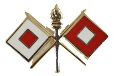 SIGNAL CORPS HAT PIN