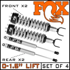 Fox Performance 2.0 Coilover Front Rear Shocks Fit 2014-2018 Ram 1500 0-1.5 4wd Fox Performance 2.0 Coilover Front Rear Shocks Fit 2014-2018 Ram 1500 0-1.5 4wd