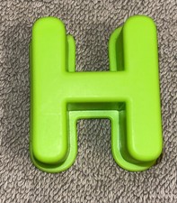 Sesame Street Elmo On The Go Alphabet ABC Puzzle Carry Case REPLACEMENT LETTER H