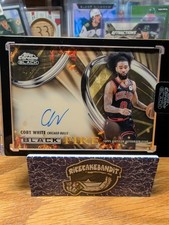 Marketplace image: 2026 Topps Chrome Black Coby White 1/1 Superfractor Auto  Hornets