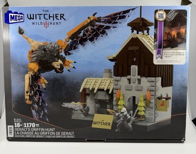 Mega Construx | The Witcher Geralt's Griffin Hunt-1170 PCs| New-Other