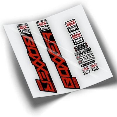 RWP-378 KOMPATIBLE AUFKLEBER ROCKSHOX BOXXER ULTIMATE GABEL 2021 FARBEN