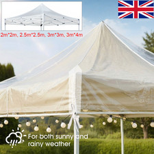 Garden Gazebo Top Cover Replacement Canopy Roof Waterproof  PVC Pop-up Cover