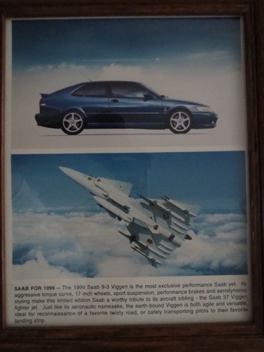 SAAB Dealer Framed Showroom Prints - 第 5/5 張圖片