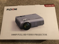 Fudoni Spare-P1 1080p Full HD Video Projector 5G/WiFi Home Bluetooth Theater