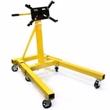 2,000 LB Engine Stand Folding Motor Hoist Rebuild Dolly Mover Auto Repair Jack