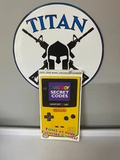Game Boy Secret Codes Brady Games Vintage Cheat Book Authentic - FREE SHIPPING!