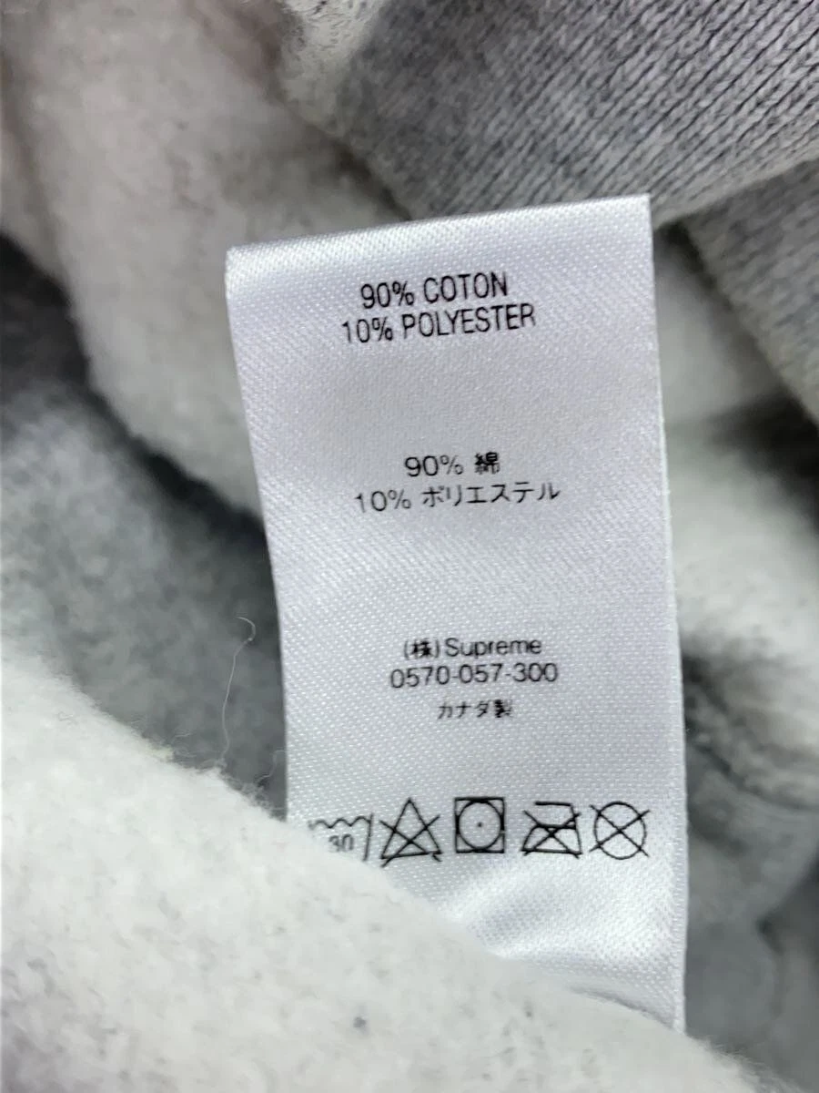 Supreme Felpa con Cappuccio 18AW Water Arc Hooded S Grigio Stampa Pullover Uomo