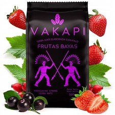 Yerba Mate Tee / Vakapi Frutas Bayas / natür...