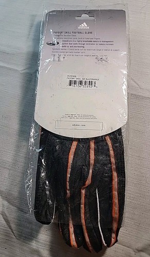 Guanti da calcio Adidas Paydirt Skill - Ricevitore Uomo Med Nero/Arancione NOS - Foto 3 di 4