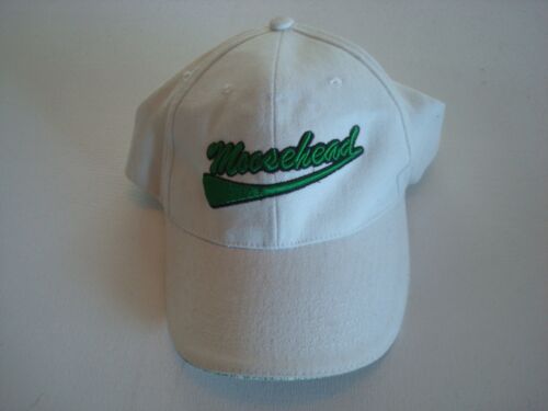 MOOSEHEAD BEER  GOLF  BEACH FITTED SZ 7 3/8 DEADSTOCK HAT CAP VINTAGE C3 - Picture 1 of 2