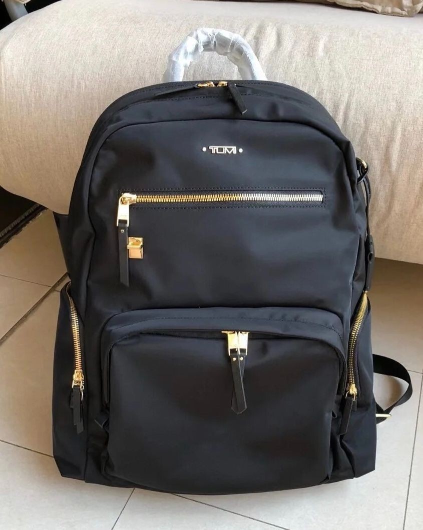 Carson Black Nylon & Leather Ladies' Bag New Outlet