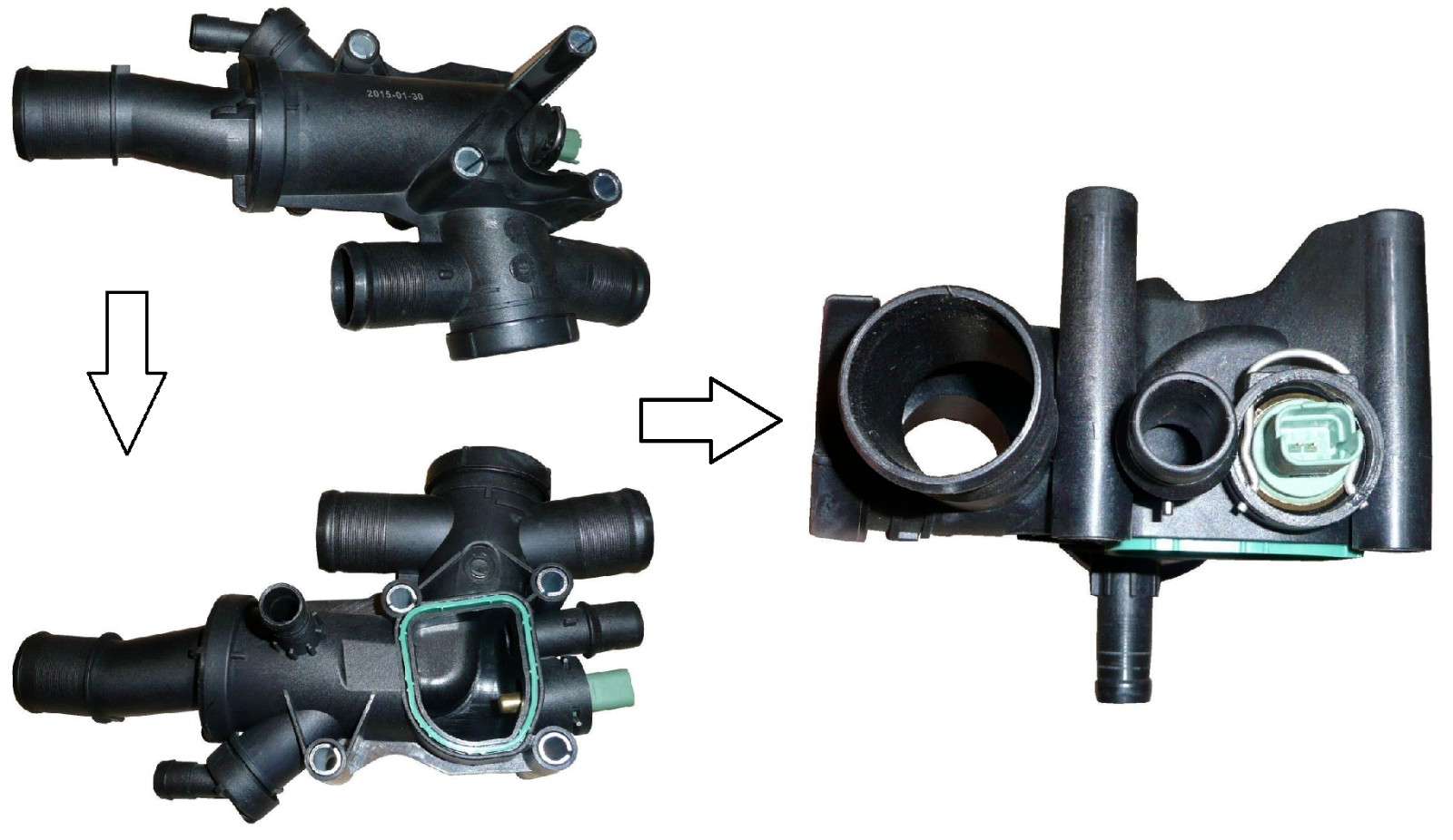 Boîtier thermostat Fiat Ducato anti-surchauffe, boîte de température Scudo Tech-France