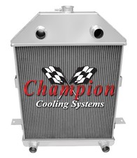 Rn Champion 3 Row Radiator Flathead Configuration For 1941 Ford Truck Cc41fh