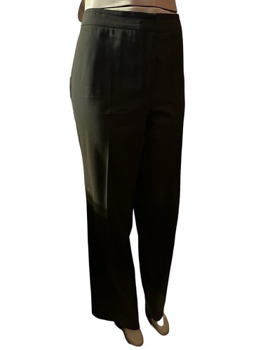 Lafayette 148 Size 14 Brown Single Breasted Pant Suit Wool/Elastane Blend EUC - Picture 2 of 13