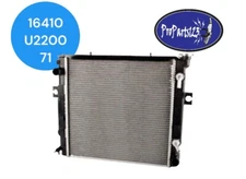 16410-U2201-71 Radiator For Toyota Forklift 7fgcu15 to 7fgcu25 and 8fgcu15 to 25