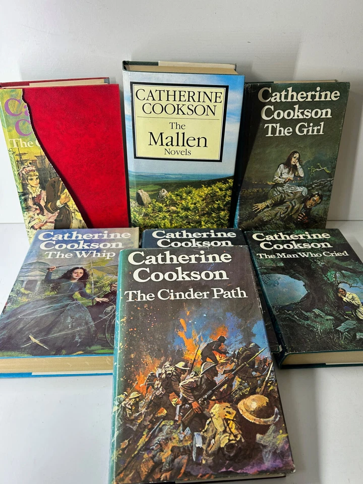 Catherine Cookson 7 Book Bundle Vintage Hardback Novels Cinder Path Romance Foto 2 de 4