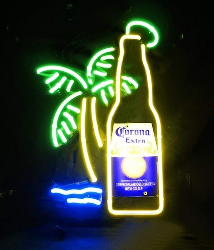 Corona Extra Large Palm Tree Neon Sign Replacement Tube - Water Tube Only - New - Picture 3 of 3