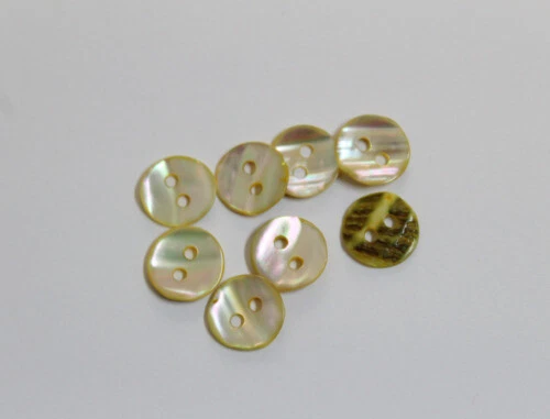 Runde Perlmutt Knöpfe zum Annähen