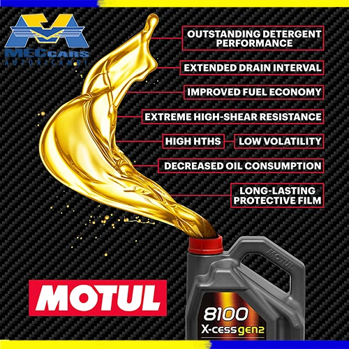 4L MOTUL 8100 X-CESS GEN2 5W40 OLIO MOTORE 100% SINTETICO ACEA A3 B4 VW 502.00 - Immagine 2 di 4