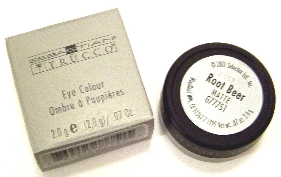 SEBASTIAN TRUCCO EYE SHADOW  ROOT BEER BROWN  .07 OZ G77751 - Image 2 of 4